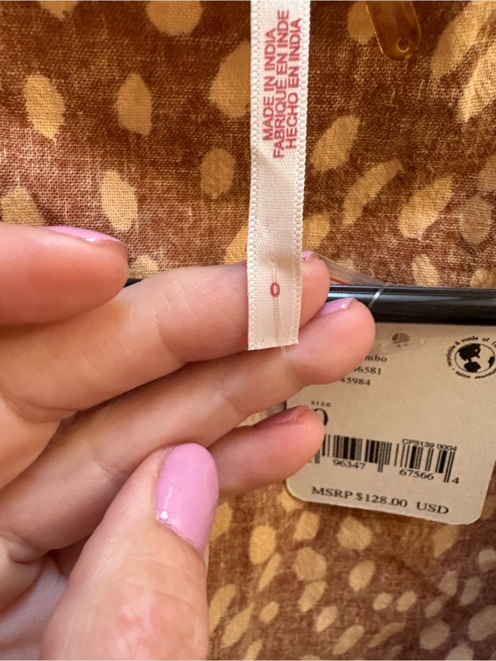 Free People Rust Spotted set - Picture 6 of 14